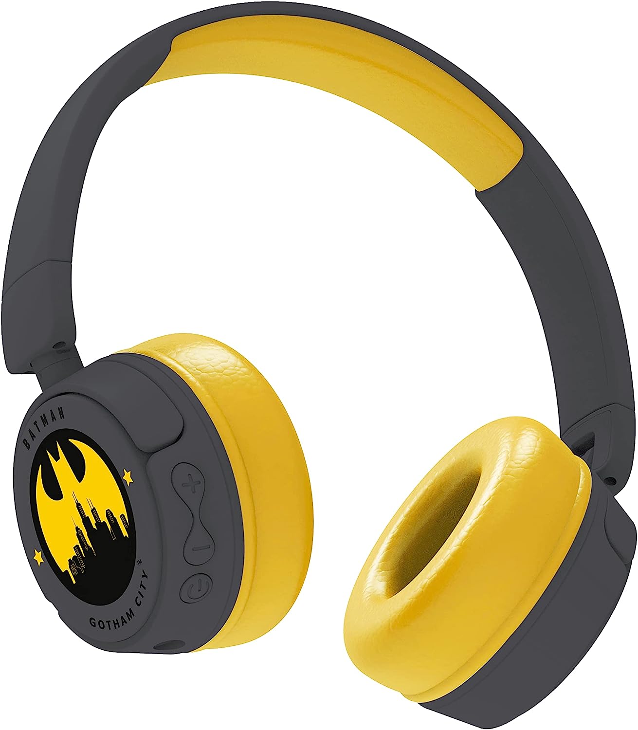 OTL Technologies DC0984 Batman Gotham City Kids Wireless Headphones - Grey