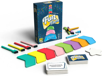 Repos Production | Fun Facts | Cooperative Party Game | Ages 8+ | 4-8 Players |30 Minutes Average Playing Time