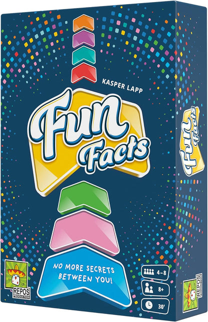 Repos Production | Fun Facts | Cooperative Party Game | Ages 8+ | 4-8 Players |30 Minutes Average Playing Time