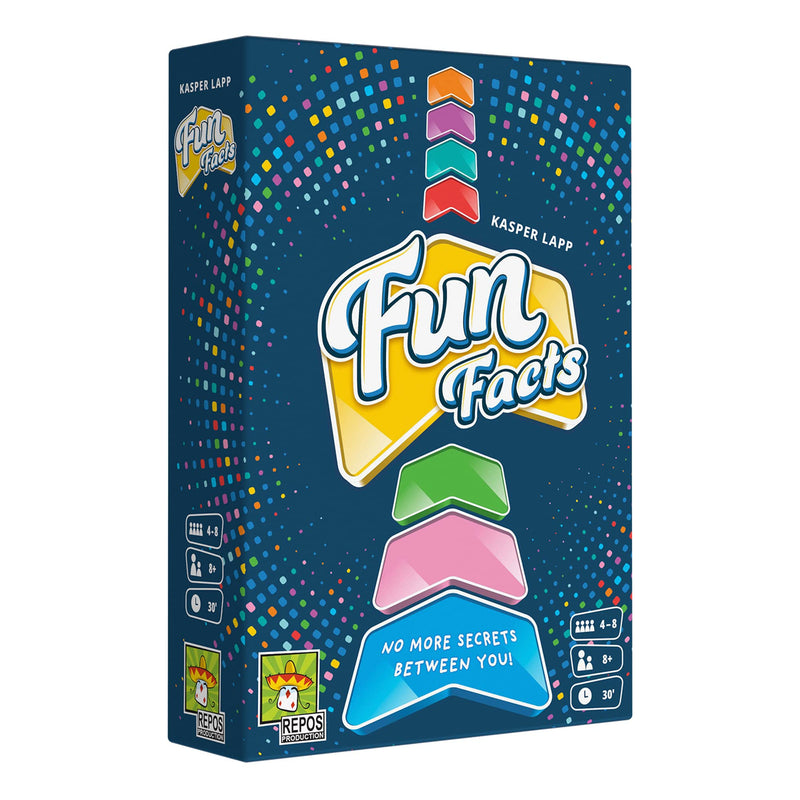 Repos Production | Fun Facts | Cooperative Party Game | Ages 8+ | 4-8 Players |30 Minutes Average Playing Time