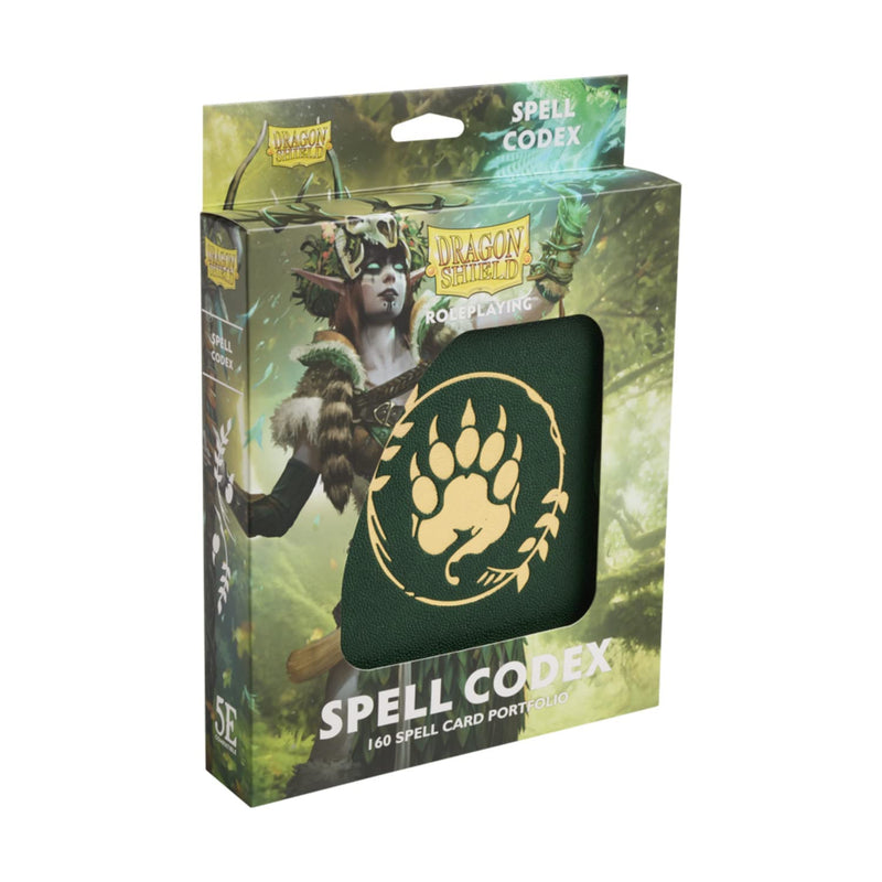 Dragon Shield Spell Codex Portfolio - Forest