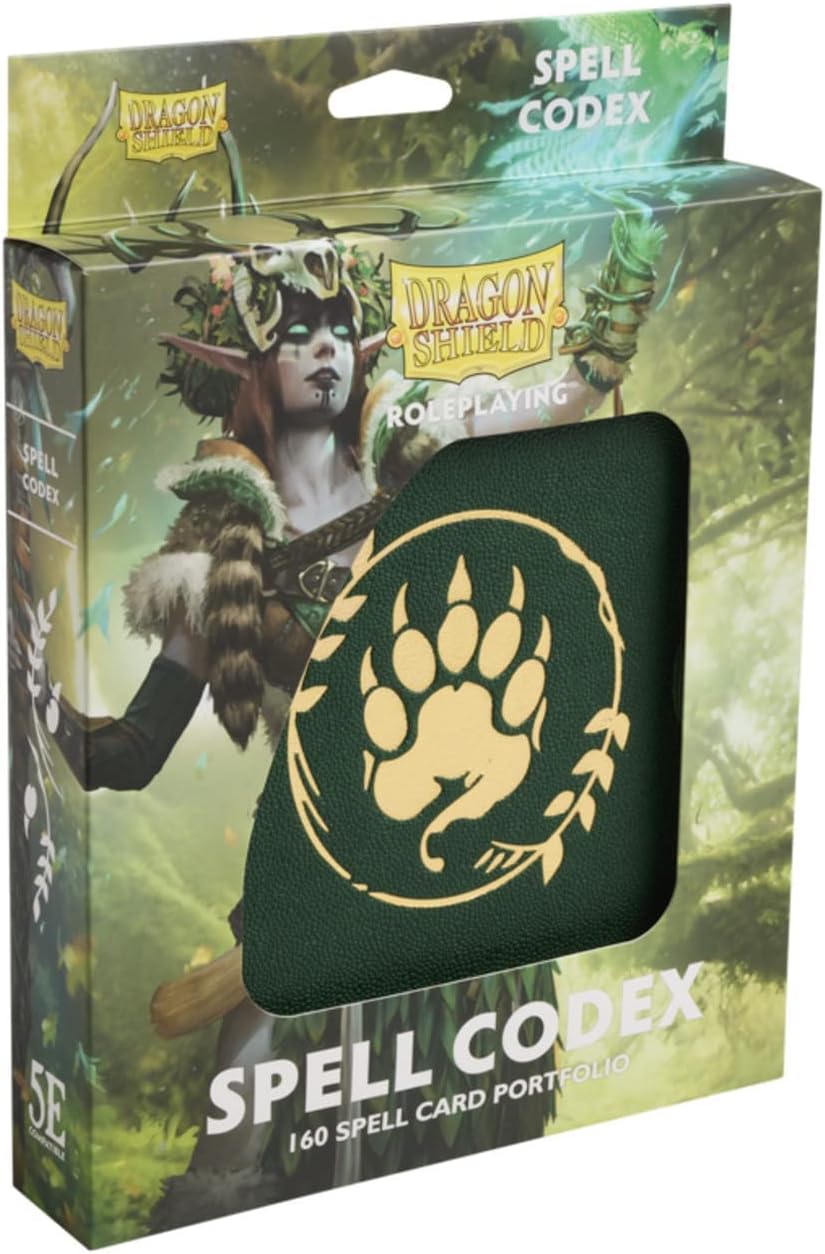Dragon Shield Spell Codex Portfolio - Forest