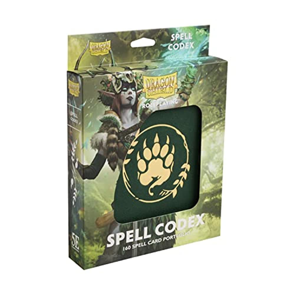 Dragon Shield Spell Codex Portfolio - Forest