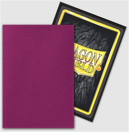 Arcane Tinmen Dragon Shield – Matte Japanese Dual Wraith Alaria: Righteous (Purple) 100 CT Size Card Sleeves - MTG Smooth & Tough Compatible with Pokemon Magic The Gathering (AT-15156