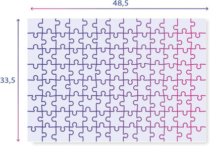 Clementoni 27159 Sonic Supercolor Sonic-104 Pieces-Jigsaw Puzzle for Kids Age 6-Made in Italy, Multi-Coloured
