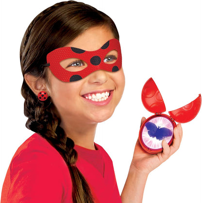 Miraculous: Tales Of Ladybug And Cat Noir Ladybug Role Play Set | Miraculous Ladybug Costume Kids Fancy Dress Set With Mask And Accessories | Miraculous Ladybug Superhero Costumes For Girls And Boys