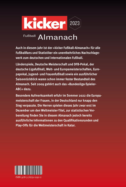 Kicker Fußball Almanach 2023