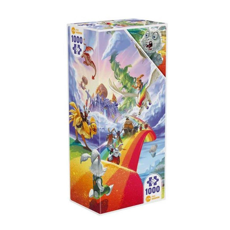 Iello | Puzzle Twist: Bunny Kingdom in the Sky - (1,000 Pieces) | Jigsaw Puzzle | Ages 14+ | 1+ Players