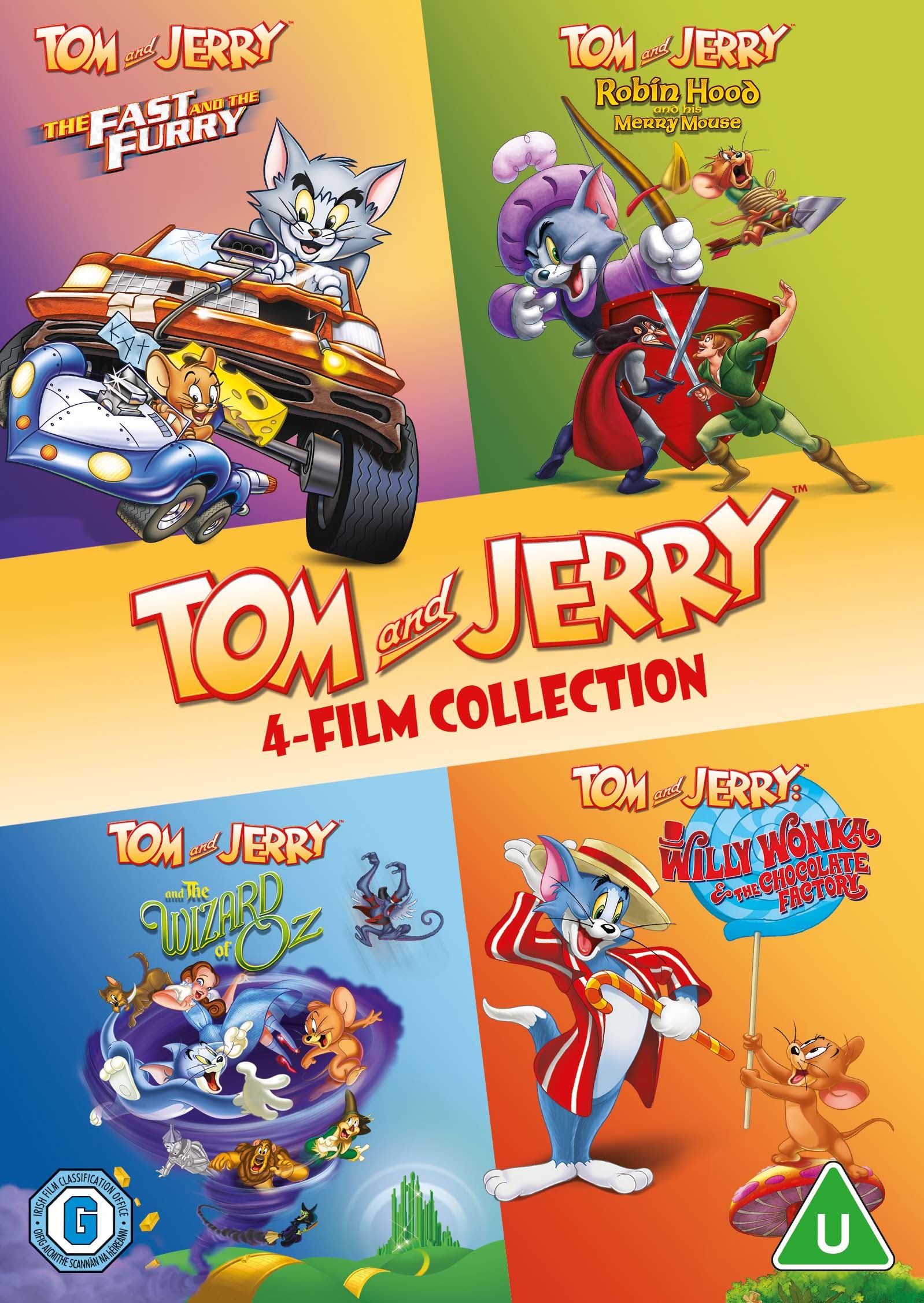 Tom and Jerry 4-Film Collection