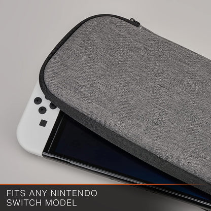 Custodia sottile PowerA per Nintendo Switch o Nintendo Switch Lite - Antracite