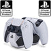 PowerA Twin Charging Station for PS5 Dualsense Wireless Controllers, PlayStation Charging Dock, AC Adaptor with 1.8m Cable, Free the USB Port, LED Light Indicator, Official