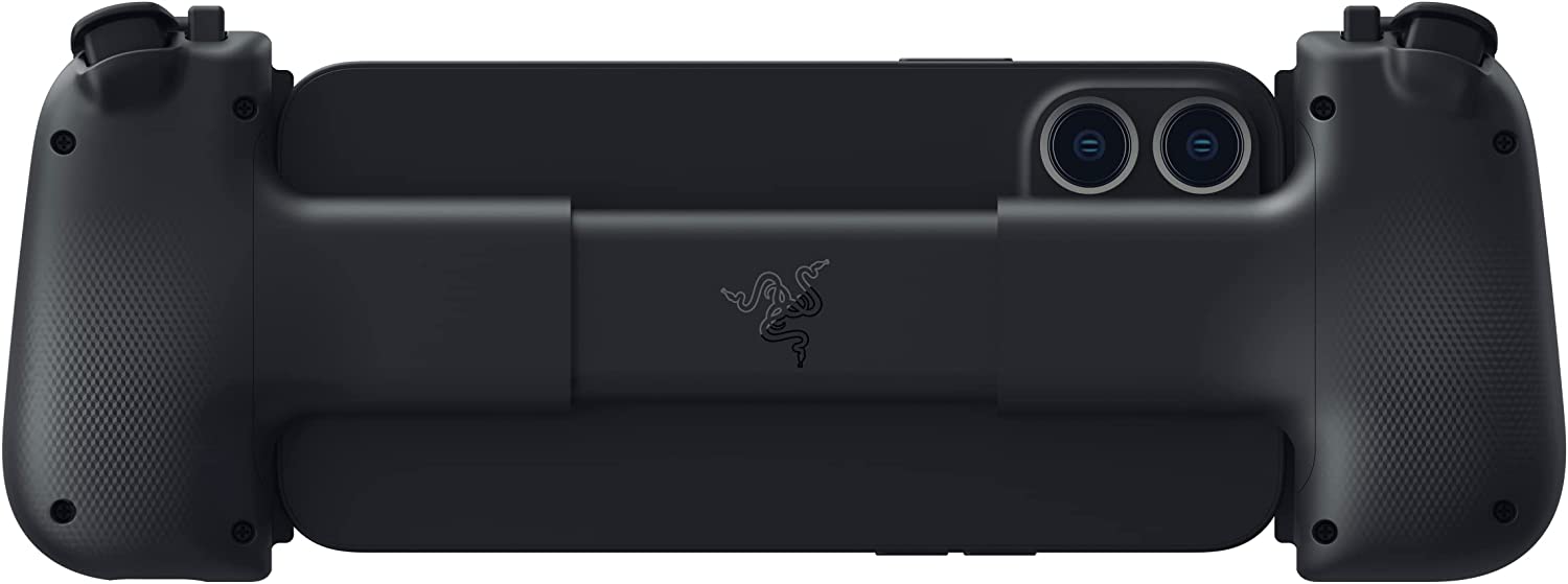 Razer Kishi V2 for iPhone - Mobile Gaming Controller (Universal Fit with Extendable Bridge, Stream PC and Console Games, Ergonomic Design, Powered by the Razer Nexus App
