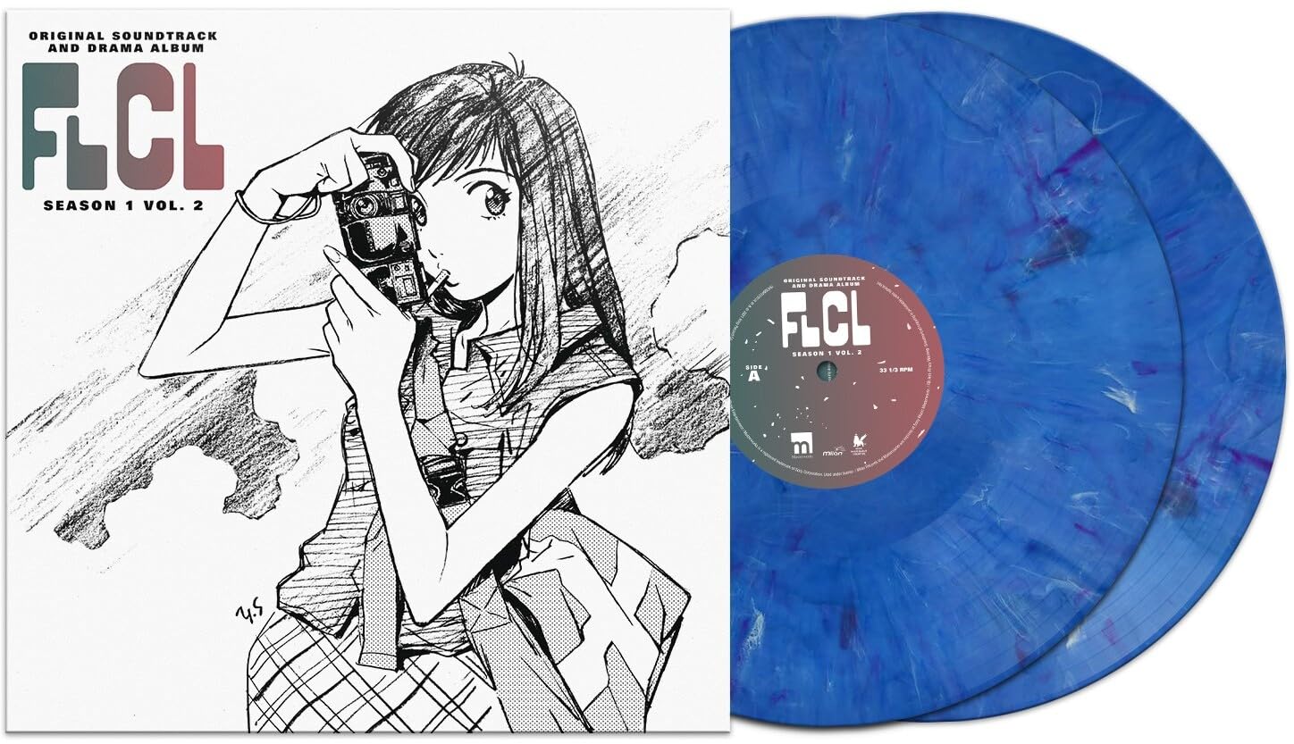 FLCL Season 1 Vol. 2 - Drama Album - Blue Vinyl