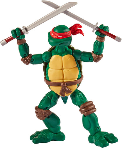 BANDAI Figuras de acción Leonardo Vs Stranger Things Eleven de Las Tortugas Ninjas Adolescentes Mutantes | Figuras de acción de 6 Pulgadas Stranger Things Eleven y Leonardo Ninja Turtle con