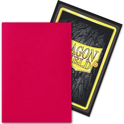 Dragon Shield – Matte Japanese Dual Fury Alaria Commonwealth Champion (Fuchsia) 100 CT Japanese Size Card Sleeves - MTG Card Sleeves Smooth & Tough - Compatible with Pokemon & Magic The Gathering