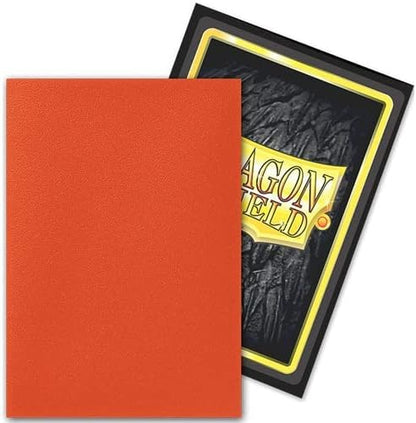 Arcane Tinmen Dragon Shield Matte Japanese Dual Ember Alaria Card Sleeves, 100 CT, MTG & Pokemon Compatible, PVC-free, 120 μm, Japanese Size 59x86 mm
