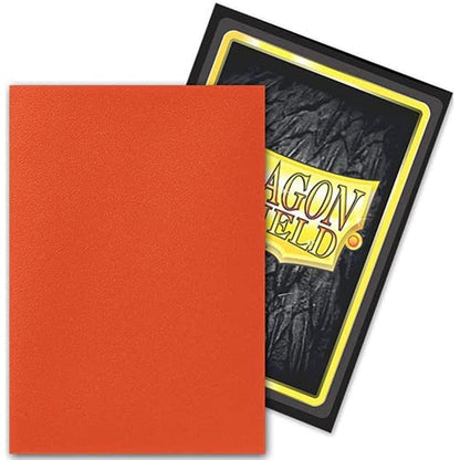 Arcane Tinmen Dragon Shield Matte Japanese Dual Ember Alaria Card Sleeves, 100 CT, MTG & Pokemon Compatible, PVC-free, 120 μm, Japanese Size 59x86 mm