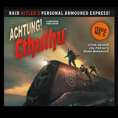 Impressions MUH052306 Achtung Cthulhu 2d20-Assault on The Fuhrer Train Card Game