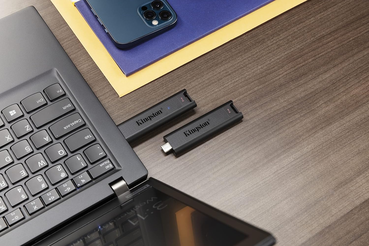 Kingston DataTraveler Max - 256GB - USB 3.2 Gen 2 - Flash Drive Type-C - Up to 1,000MB/s Read, 900MB/s Write