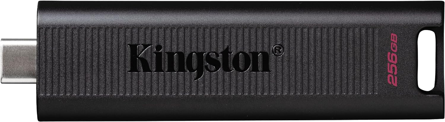 Kingston DataTraveler Max - 256GB - USB 3.2 Gen 2 - Flash Drive Type-C - Up to 1,000MB/s Read, 900MB/s Write