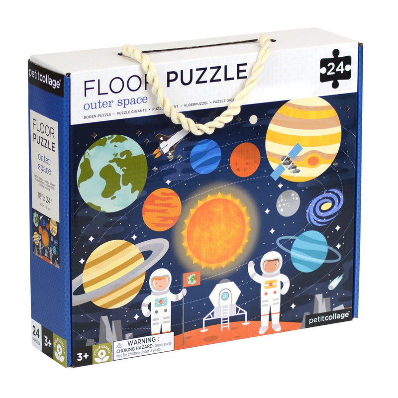 Petit Collage Floor Puzzle | Outer Space | 24 pieces