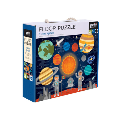 Petit Collage Floor Puzzle | Outer Space | 24 pieces