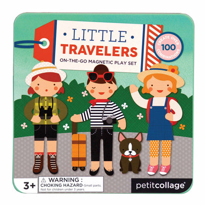 Petit Collage | Magnets | Game On The Go Girl Travel