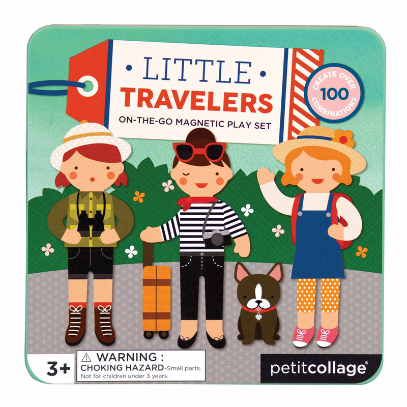 Petit Collage | Magnets | Game On The Go Girl Travel
