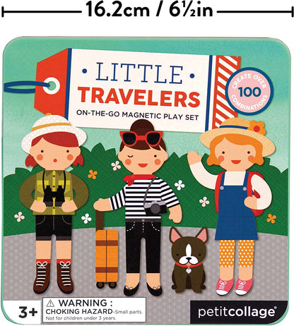 Petit Collage | Magnets | Game On The Go Girl Travel