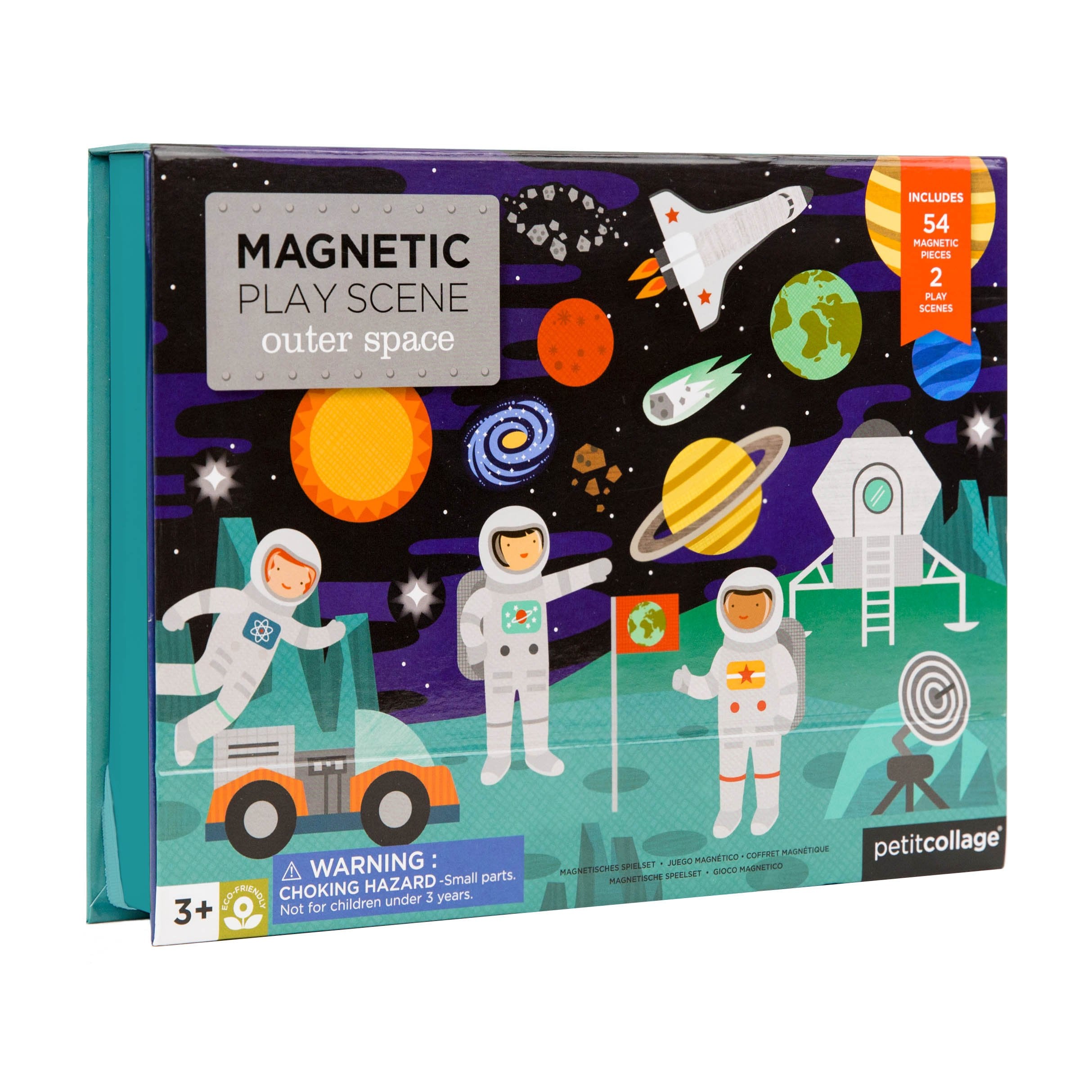 Petit Collage PTC244 Magnetic Play Set, Multi,Small Space