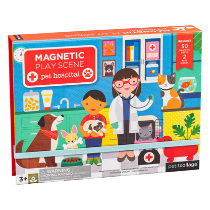 Pet Hospital Magnetic Play Scene, multicolor