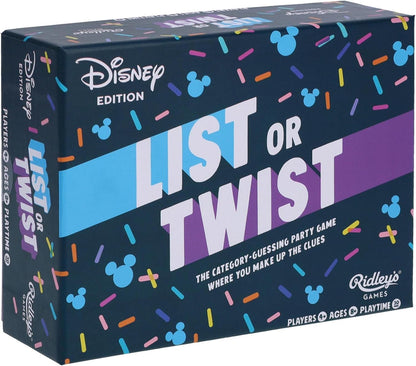 List or Twist Disney Edition