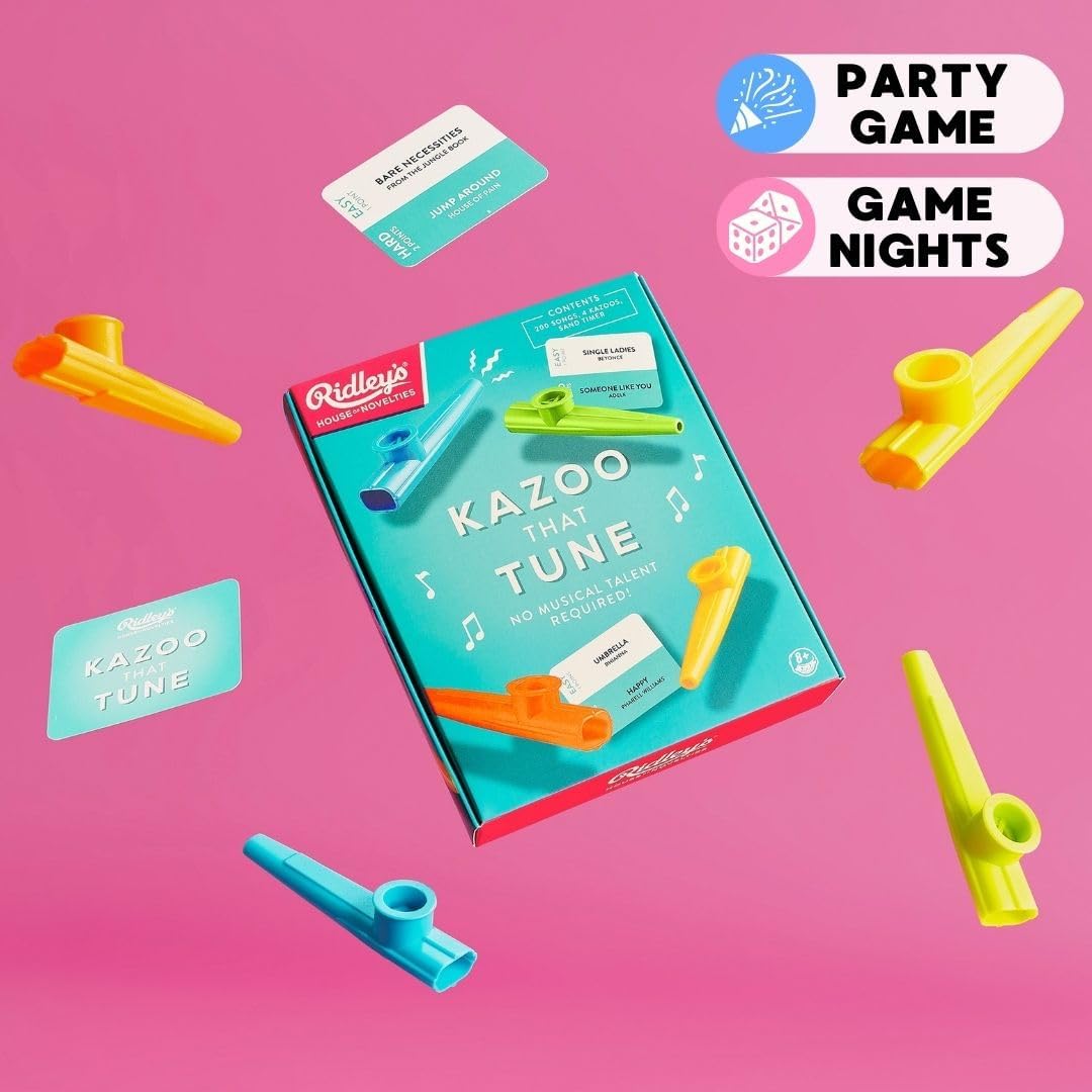 Ridley's Games RID430 Kazoo That Tune Game, Multi