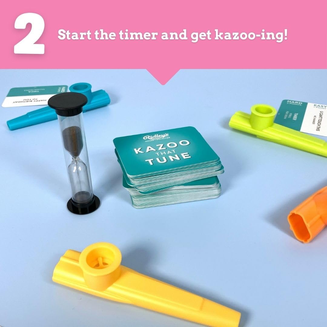 Ridley's Games RID430 Kazoo That Tune Game, Multi