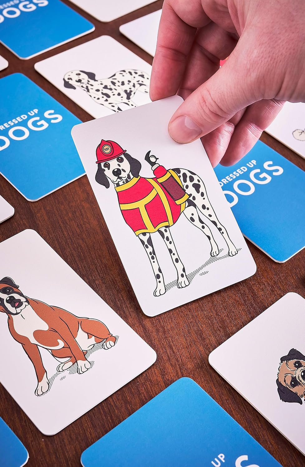 Ridley’s Dressed Up Dogs Memory Game – Includes 50 Matching Cards and Instructions – Memory Card Game Featuring Well-Dressed Dogs – Fun for All Ages, Makes a Great Gift Idea Memo Game Dressed Up Dogs