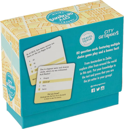 Ridley's Games QUZ013 City Getaway Trivia Game, Multi