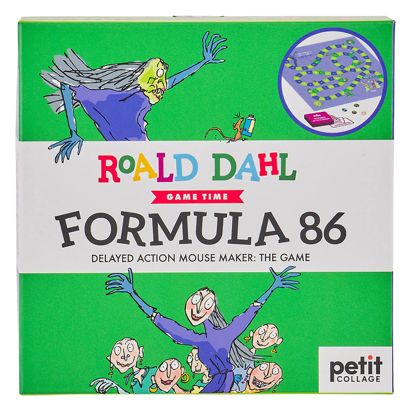 Petit Collage PRD002 Roald Dahl Formula 86 Delayed-Action Mouse Maker Witches Game, Multicoloured
