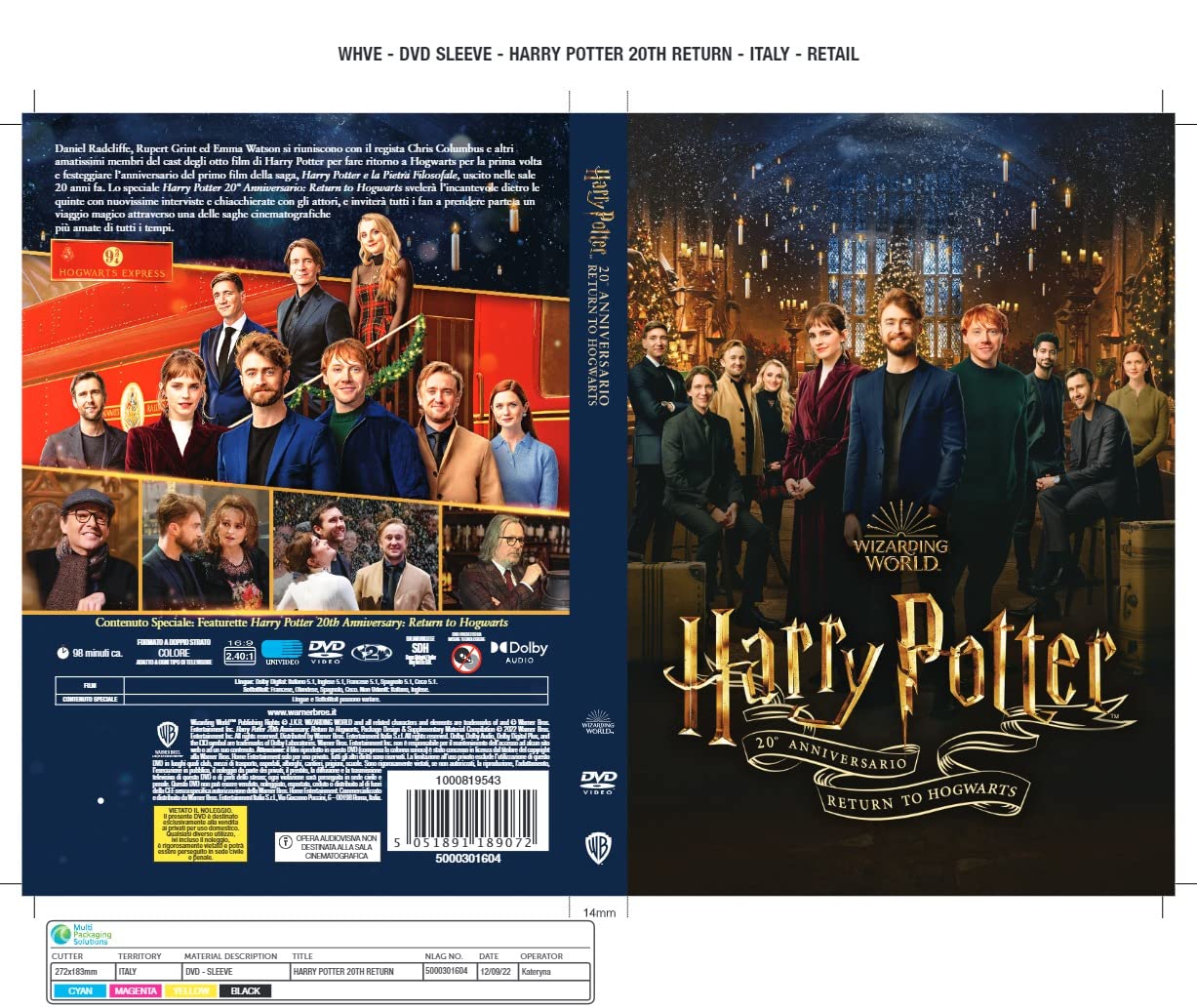 Harry Potter Reunion 20° Anniversario: Return to Hogwarts (DS