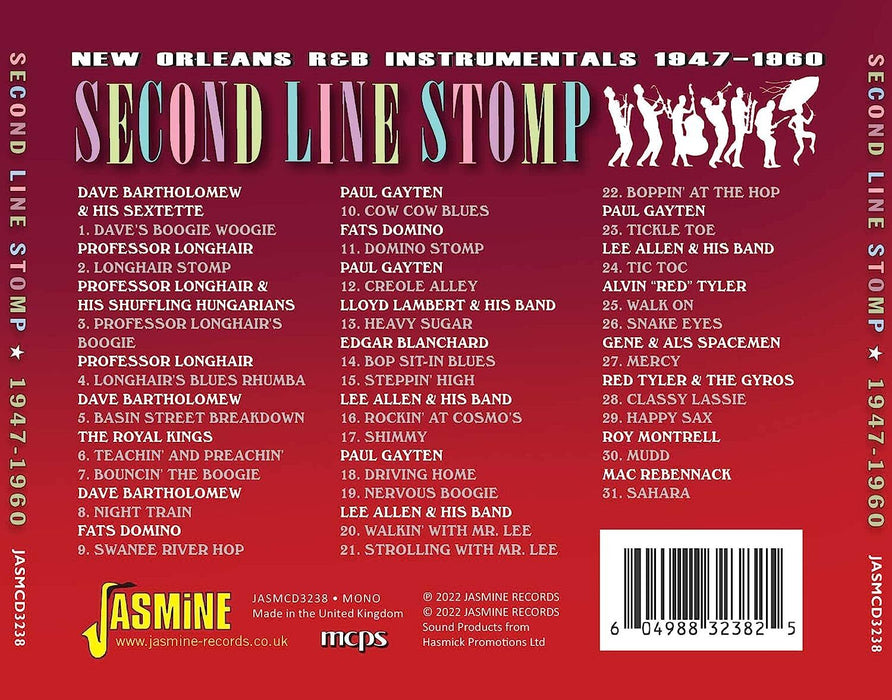 Second Line Stomp: New Orleans R&B Instrumentals 1947-1960