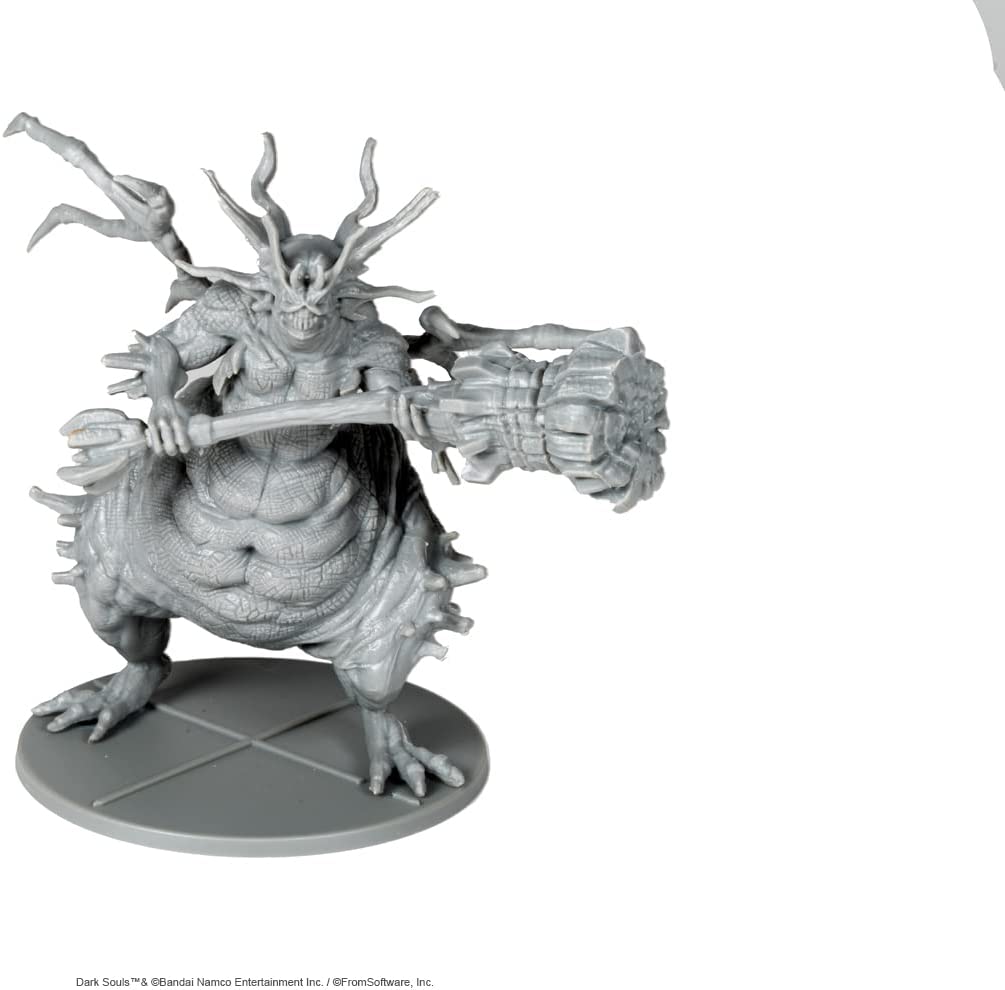 Dark Souls The Role Playing Game: Protector de Las miniaturas de Asilo y Cartas estadísticas. DND, RPG, D&D, Dungeons & Dragons. Compatible con 5E
