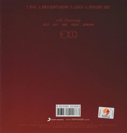 10th Anniversary Single : X