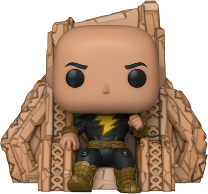 Funko POP! Deluxe: DC - Black Adam On Throne - Vinyl-Sammelfigur - Geschenkidee - Offizielle Handelswaren - Spielzeug Für Kinder und Erwachsene - Movies Fans - Modellfigur Für Sammler