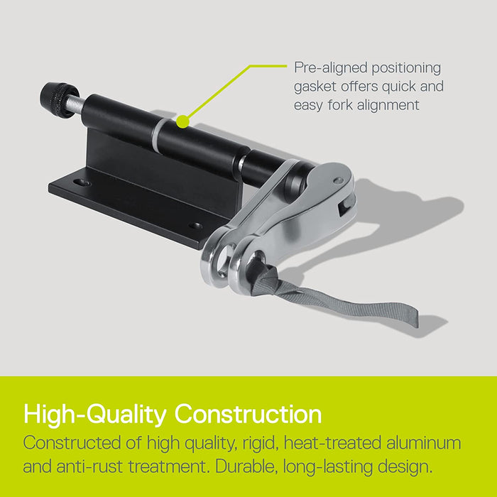 DELTA Unisex's Hitch Pro Travel Mount for Bike, Black, 600 ml, BH1005N