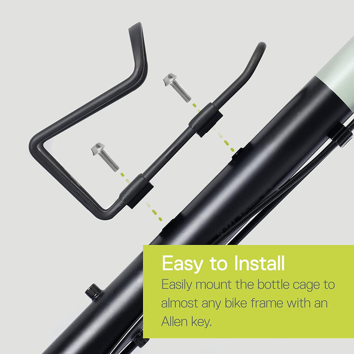 DELTA Cycle Lightweight Bike Alloy Bottle Cage Holder Mount