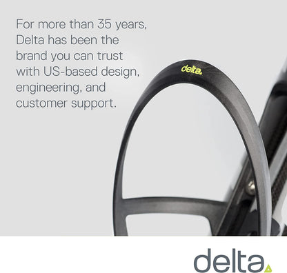 DELTA Cycle Lightweight Bike Alloy Bottle Cage Holder Mount