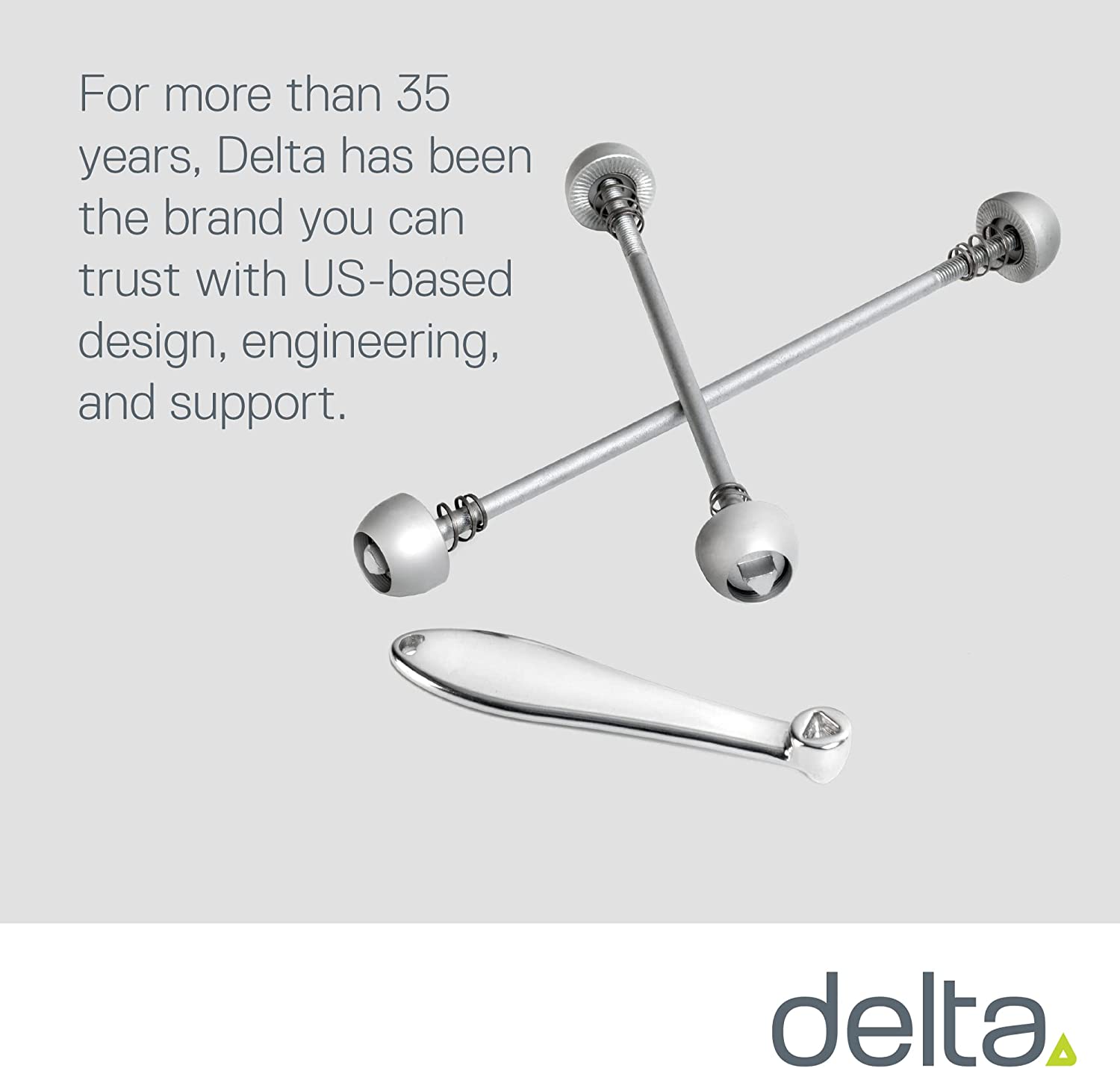Delta Skewers Hublox Quick Release Bolts - Silver