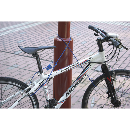 System Ex Lock W/Noose 3-Dig Black 4.8X2000
