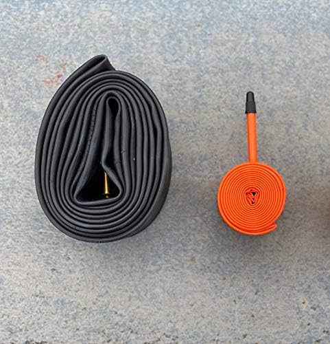 Tubolito - Road Tubo Lightweight Bike Inner Tube | Light, Strong, Compact, Durable, Puncture and Pinch Flat Protection | for Road, Gravel, Hybrid Bicycle | Presta Valve, for 700c 18 mm - 28 mm Tires