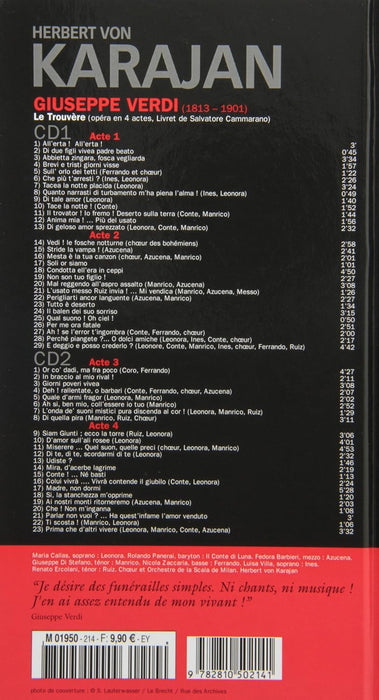 VERDI LE TROUVERE VOLUME 14