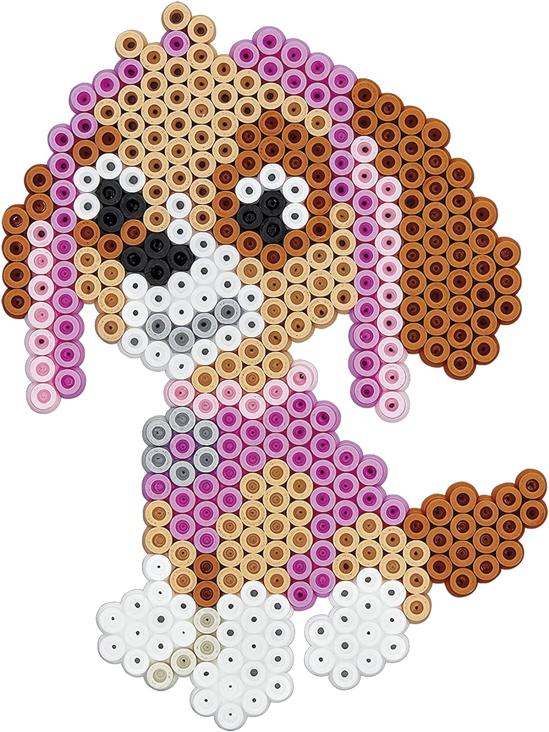 Hama Perlen 7966 Perles à repasser Paw Patrol, petit set cadeau avec env. 2000 perles midi, 5 mm de diamètre, pour enfants à partir de 5 ans